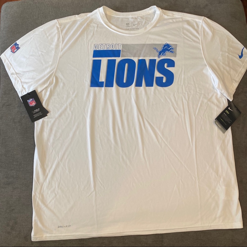 Detroit Lions Nike Dri Fit NFL Football T-Shirt